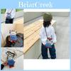 Adorable Cartoon Children's Robot Crossbody Bag Creative Handmade Plush Design