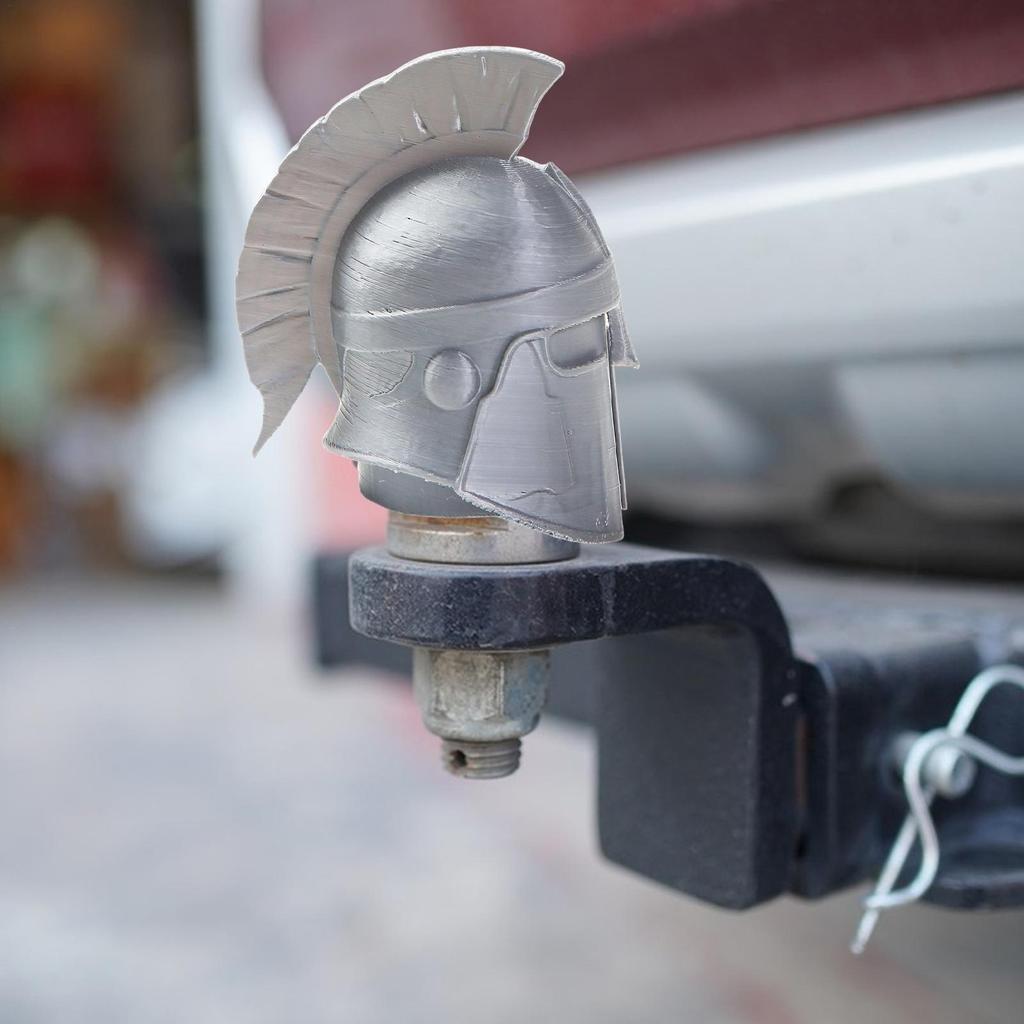Kryty na tažné zařízení nákladního vozu 3D tisk Vtipný kreslený gladiátor Tvarovaný Vnější Krytka Zásuvky Tažného Zařízení Pro Auto ATV Loď RV