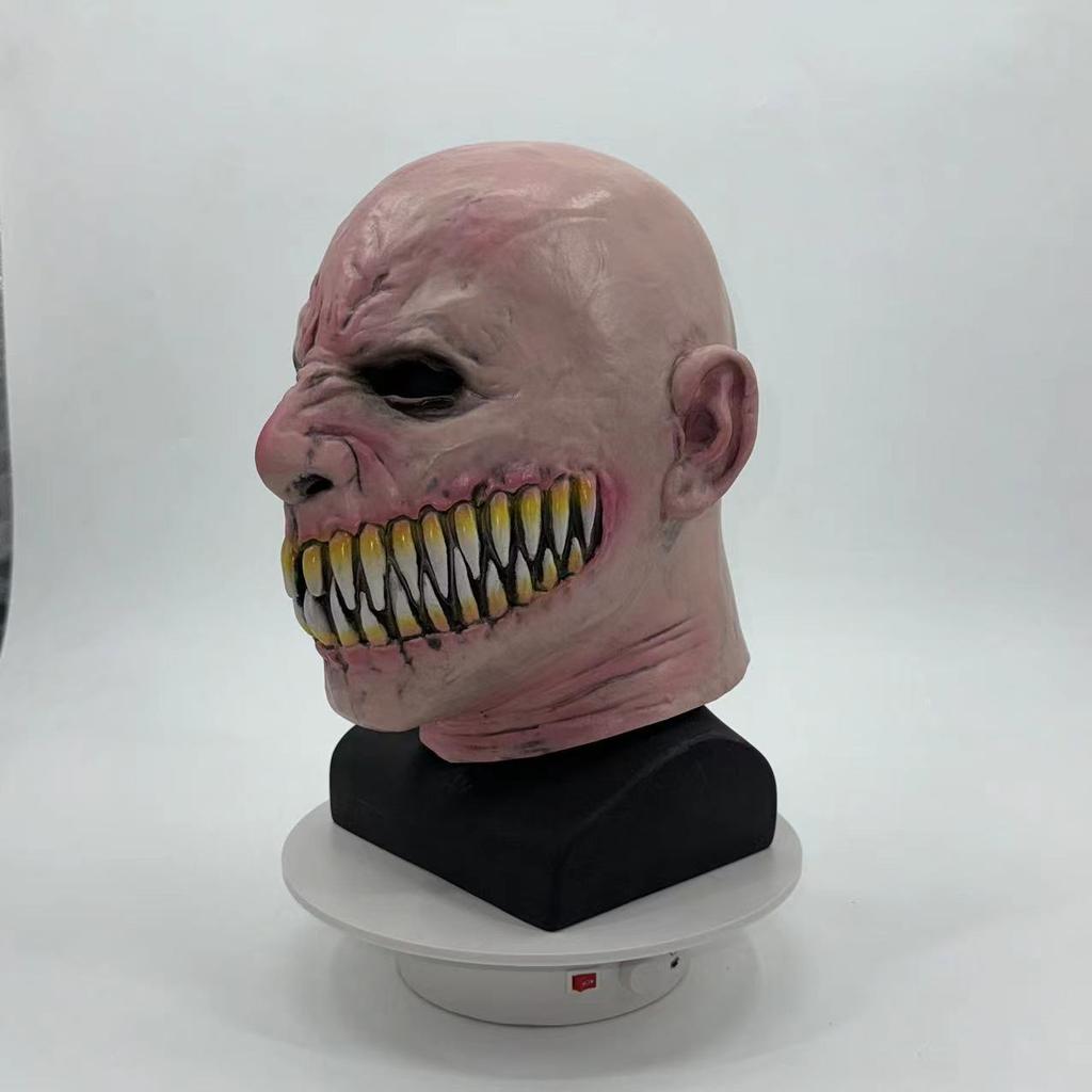 Halloween Horror Headgear Mask Vasago Devil's Fangs Demon Tracking the terrifying demon latex mask