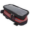 Hook and Loop Straps Bicycle Phone Bag 600D Nylon , TPU Bike Frame Phone Holder  Road Bike Riding