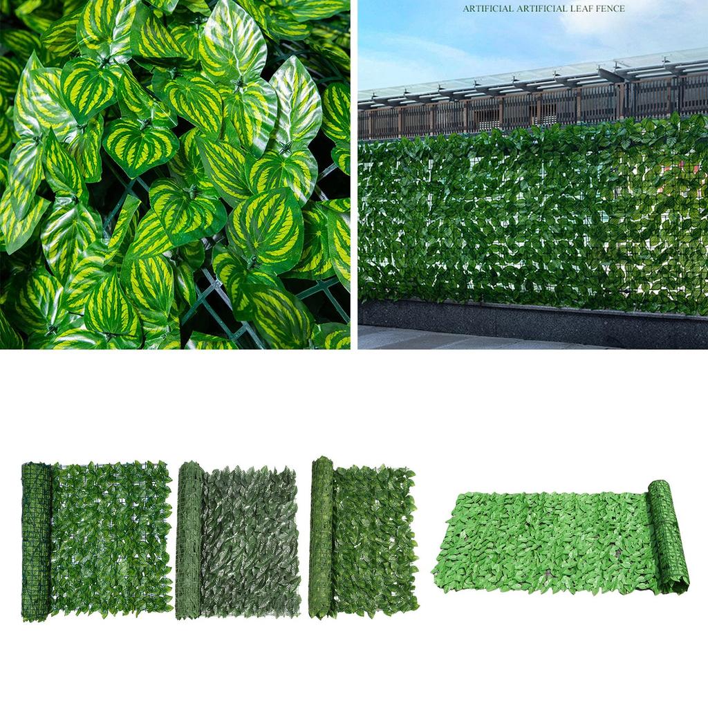 Artificial Trellis Privacy Fence Screen Outdoor Indoor Yard Decor Ornament