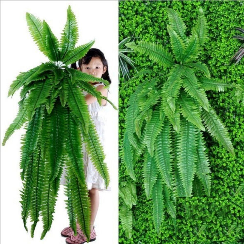 Large Ferns Plastic Artificial Fern 92/120cm Persian Leaf  Mall