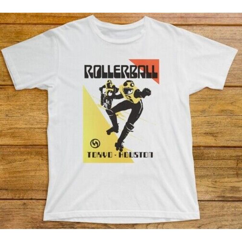 

Rollerball T Shirt 655 Science Fiction Film Sport Tokyo Houston Death Race 2000 5XL різнокольоровий