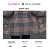 Boys' Fleece-lined Cotton Jacket & Plaid Woolen Coat - 2025 New Style
