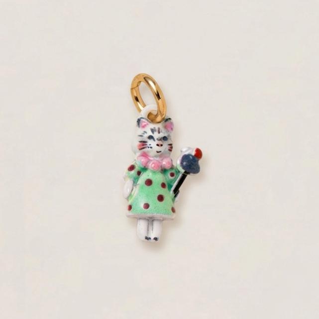 Europe's Hot-Selling Cute Pendant DIY Necklace: Little Fox, Rocking Horse, Mushroom, Swan, Rabbit, Rooster