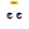 BBJG8 11mm 14mm Car Remote Key Emblem Badge Radio Button Sticker for BMW M Performance E39 E46 E90 E30 E60 E91 E92 F30 F31 Z4 X3 X5 X7
