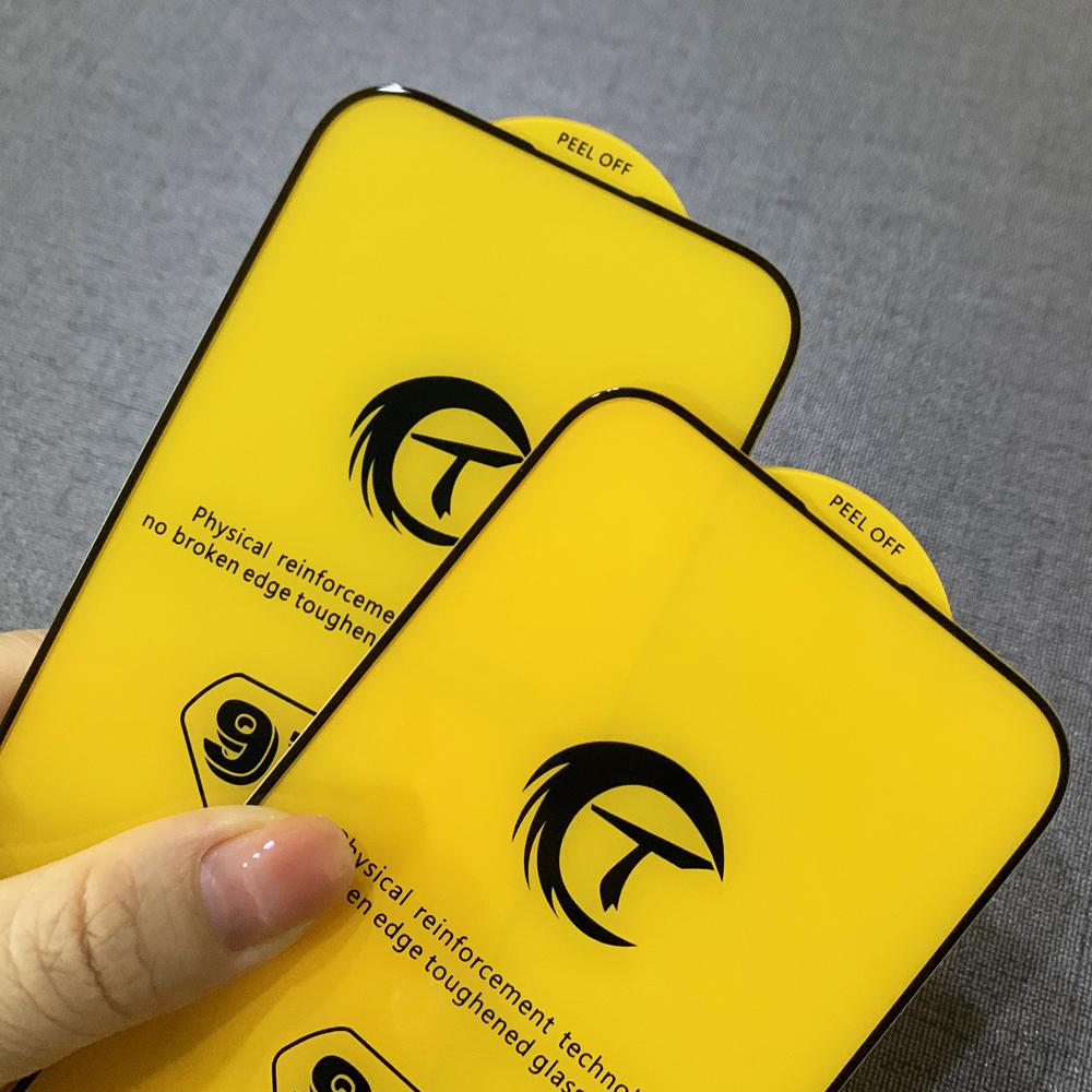 Screen Protector 9D CT Tempered Glass with Big Curve 330 Thick Glue Bubble-Free Film for iPhone 16 Plus Mobile Phone