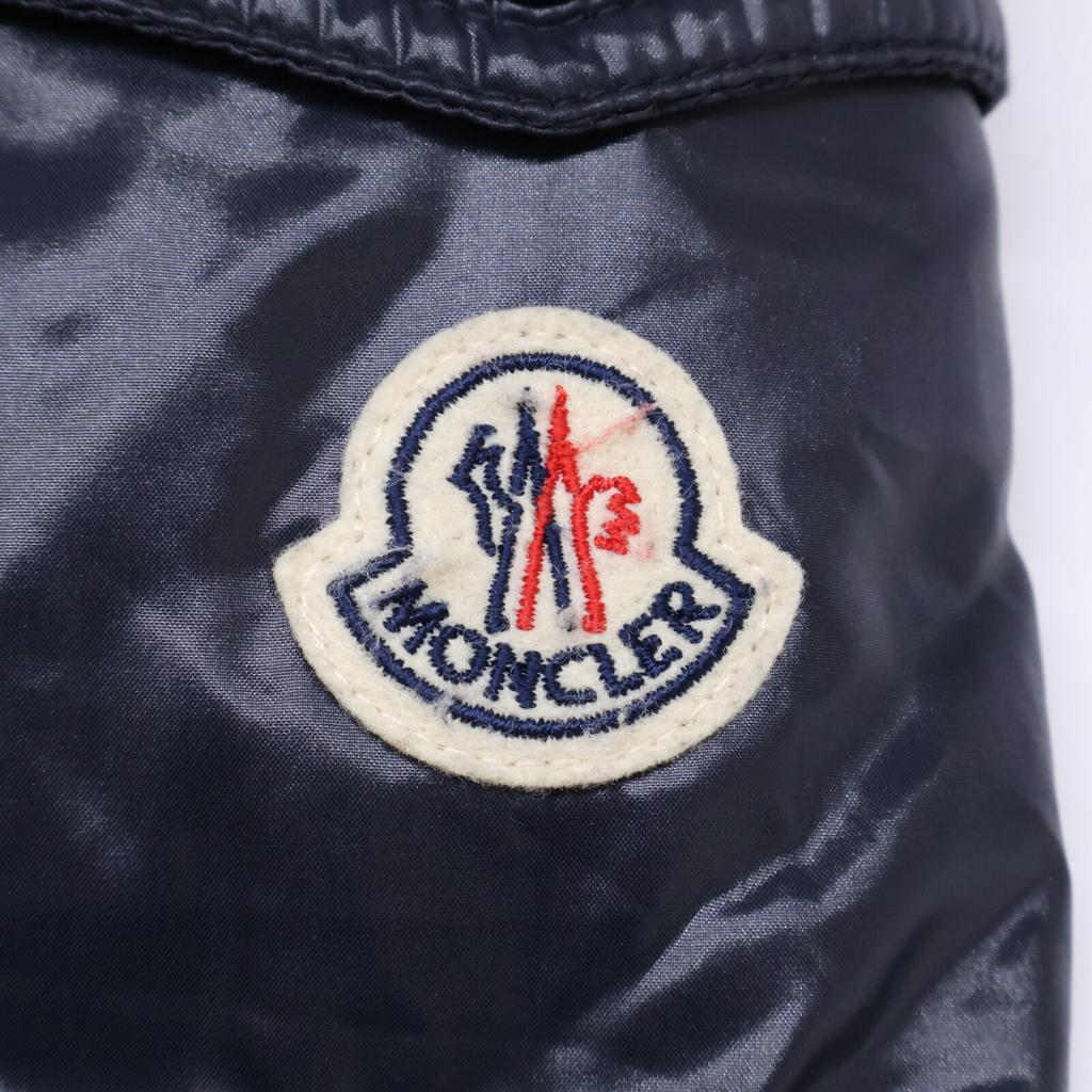 Moncler MAURY Logo Print Hooded Down Jacket Jacket 2 NavyUsed