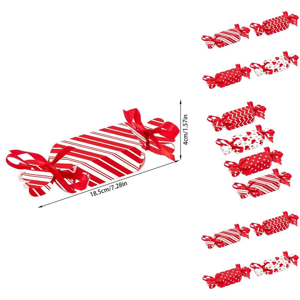Valentines Day Candy Shape Snack Packaging Box Party Decor Set With Paper Material For Celebrations
