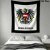 Republik Österreich Wandteppich Ästhetischer Wandbehang Bedruckter Stoffdecke Dekorative Wandteppiche für Schlafzimmer Wohnzimmer Heimdekoration
