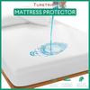 Waterproof Mattress Cover Anti Mites Bed Protector Soft Breathable Sheet Cover All Size Available (Smooth)