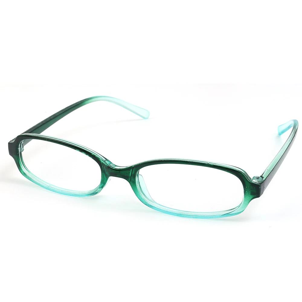 

New Retro Blue Green Oval Small Frame Glasses Frame Women s Anti Blue Light Glasses Fashion Y2K Square Eyeglasses Frame зелений