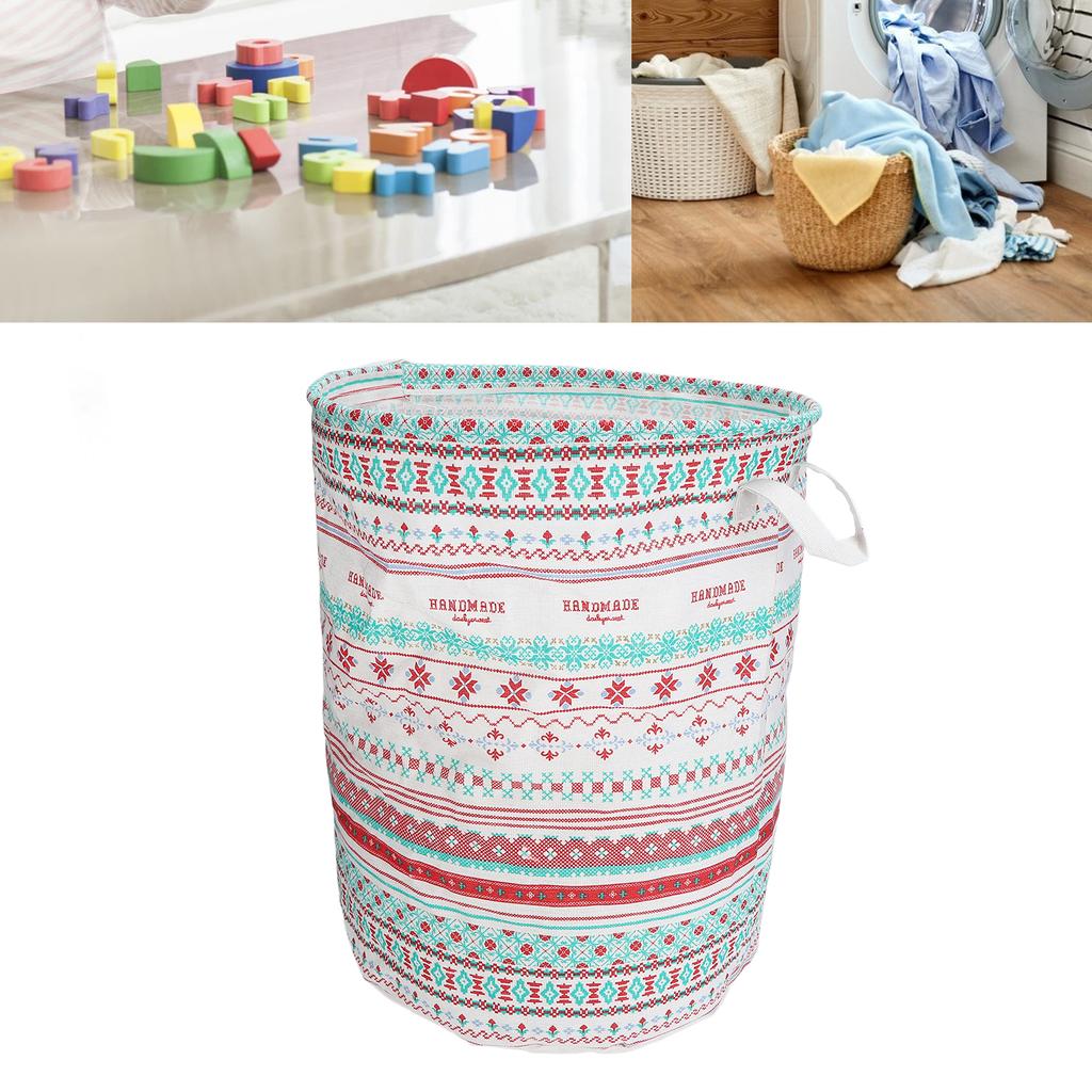Large Laundry Basket Foldable Waterproof Collapsible Laundry Clothes Blankets Hamper Baskets Organizer for Bathroom Bedroom