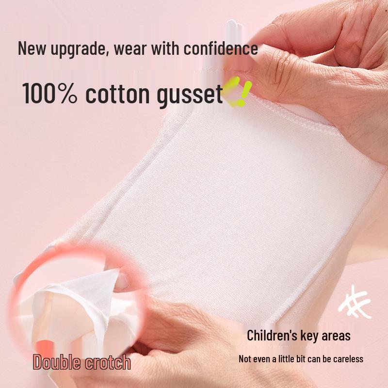 Reine Baumwoll-Boxershorts für Mädchen - Kein Hochrutschen, Ideal für Kinder und Teenager