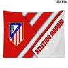 Atletico Madrid Wall Tapestry Aesthetic Wall Hanging Printed Fabric Blanket Decorative Tapestries for Bedroom Living Room Home Decor