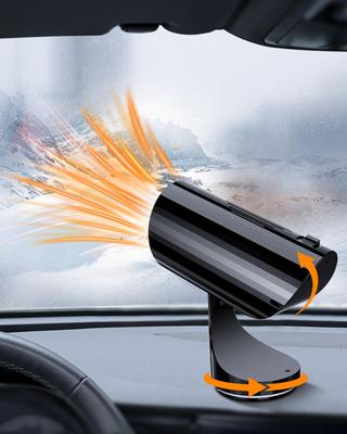 Xuenair 12 V 150 W Car Heater, Defrost Defogging, 360 ° Rotation, 90 °