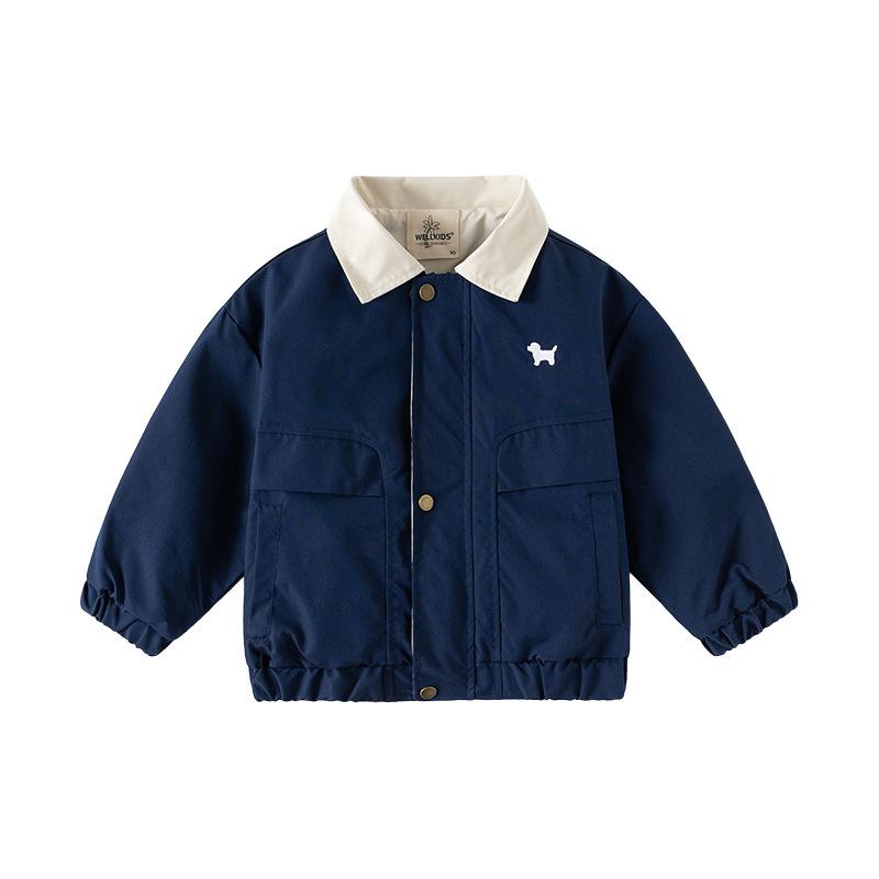 2025 Boys Jacket Casual Children's Jacket Spring New Children's Outer Top Korean Version of Baby Baseball Jersey