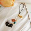 Ancient Style Carp Blessing Keychain Pendant – Good Luck Charm for Phone or Backpack