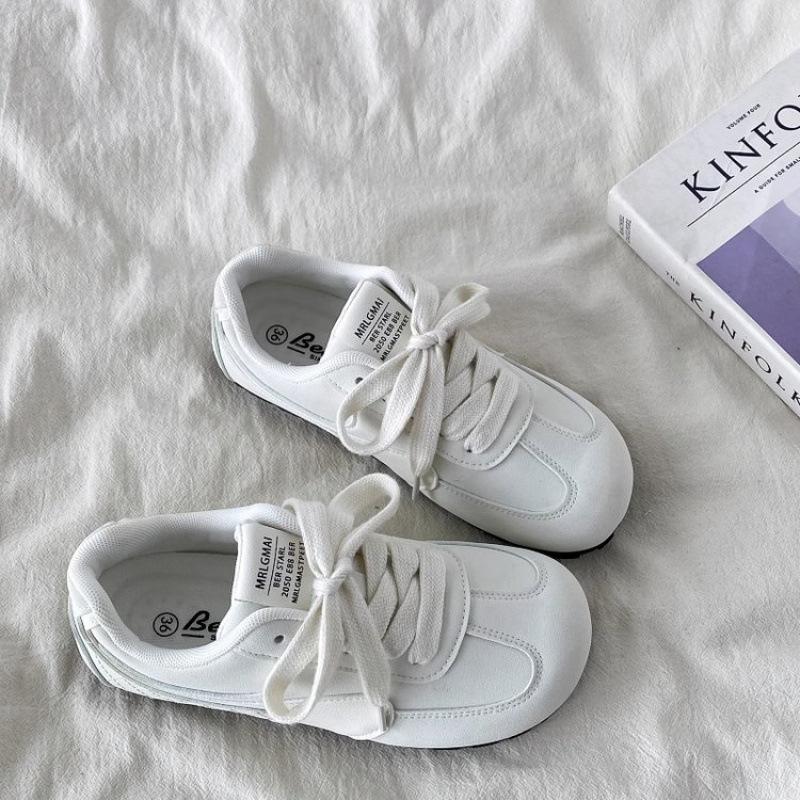 

Милые розовые кроссовки на толстой подошве женские нишевый дизайн повседневная обувь милая версия модные кеды новая плоская повседневная одинарная обувь 40 бежевый