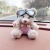 Orsetto Cartone Animato Carino Decorazione Cruscotto Auto Statuina Peluche Ornamento Interno