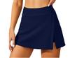 2026 Quick-Dry Anti-Exposure Side Slit Sport Swim Skirt