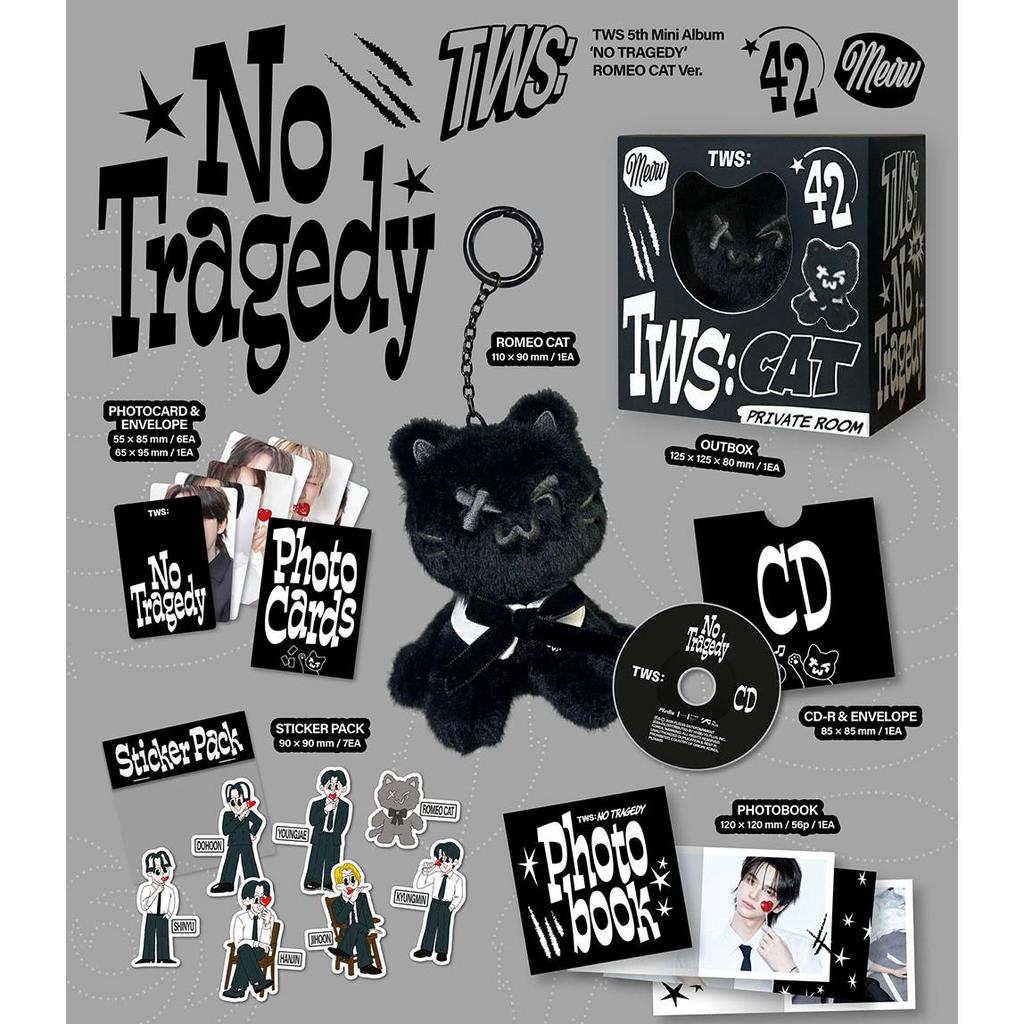 [POB] TWS [NO TRAGEDY] 5. mini album (ROMEO KOČKA ver.)