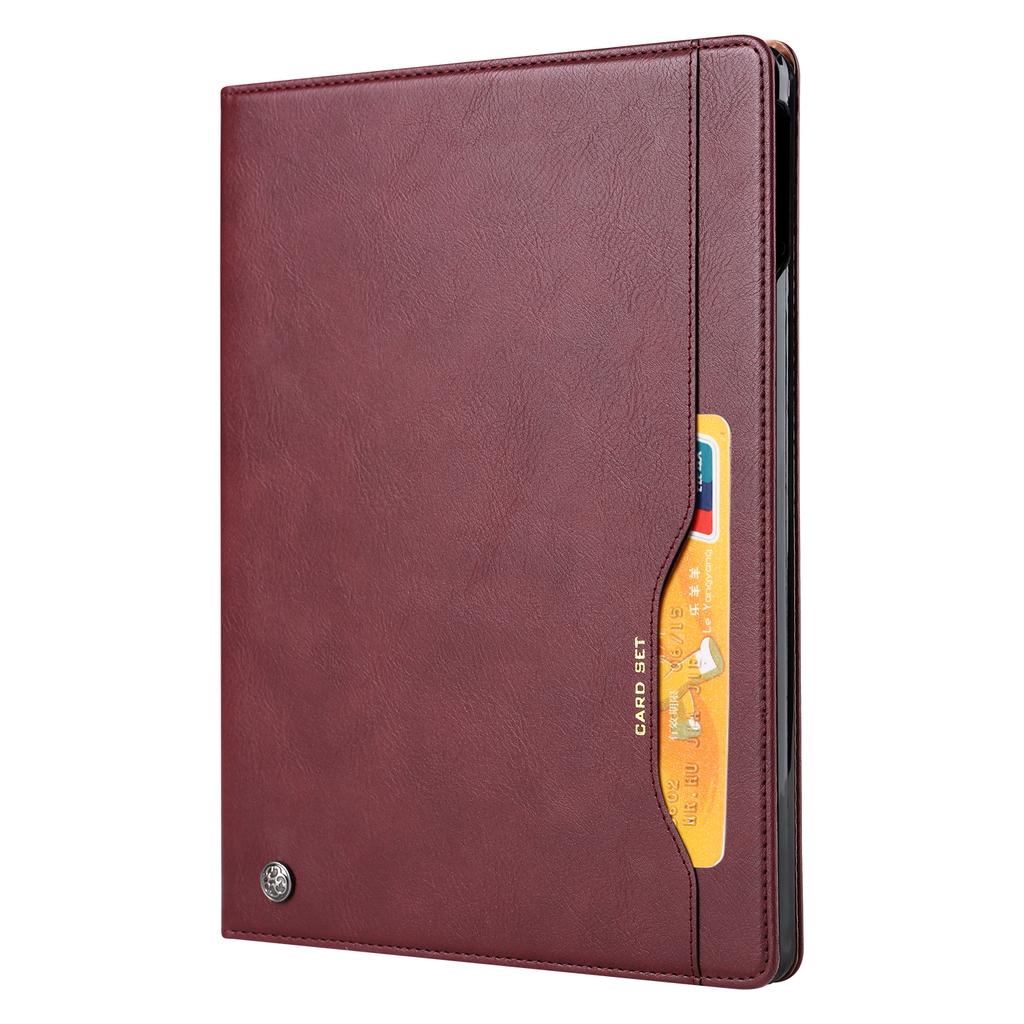 Business Leather Wallet Flip Tablet Cover For IPad Pro 11 Inch 2024 Air 11 2025 A16 Kickstand Pen Holder Book Case Card Solt Bag
