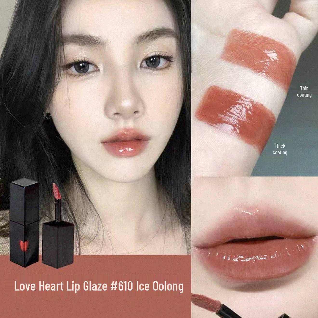 

Sagrada Corazon Matte Moisturizing Lip Glaze - Heart-Shaped, Long-Lasting, Student-Friendly Lipstick