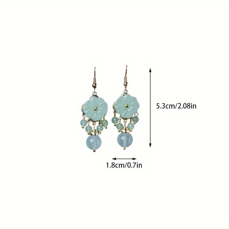 Orecchini a pendente, Bellissimo design floreale, Abbigliamento casual, Accessori da festa, Gioielli… Altro