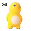 1/2/3Pcs Light-up Cartoon Dinosaur Squeeze Toy Stress Relief Glowing Dino Pinch Sensory Toy Kids Adults Stress Ball Animal Fidget Toy