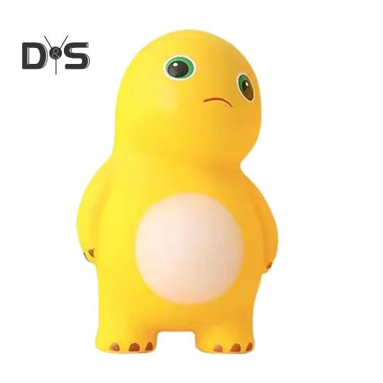 1/2/3Pcs Light-up Cartoon Dinosaur Squeeze Toy Stress Relief Glowing Dino Pinch Sensory Toy Kids Adults Stress Ball Animal Fidget Toy