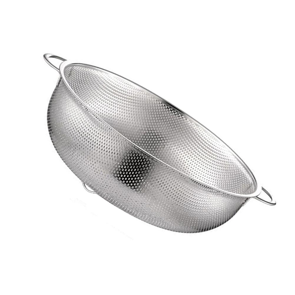 Stainless Steel Drain Basket for Kitchen Vegetable Fruit Washing Storage Baskets Pasta Strainer Colander Rice Cookware Tools