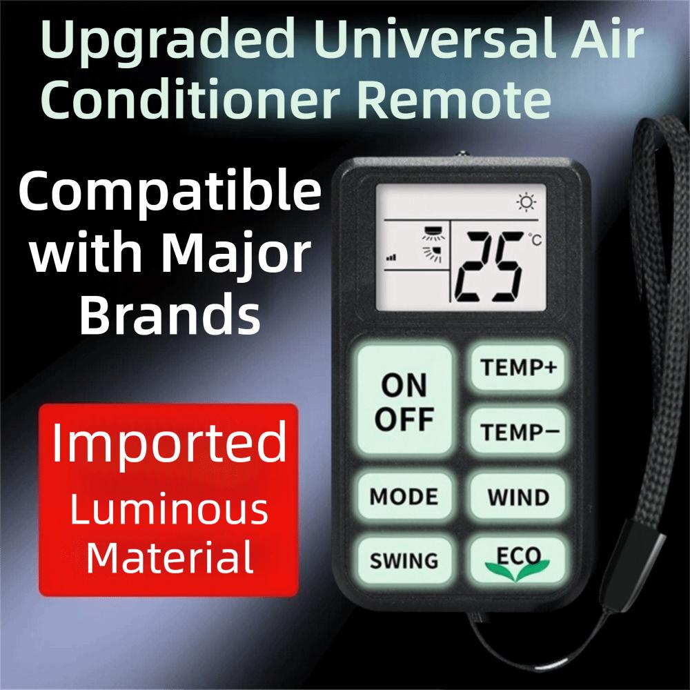 With Fluorescent Buttons Air Conditioner Remote Control