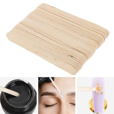 Yousheng 500 Pcs Waxing Sticks Assorted Sizes Wax Applicator Sticks Wood Popsicle Sticks Waxing Tools for Body Legs Face Home Beauty Salon