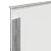 Bed Frame Grey Sonoma 100 x 200 cm Engineered Wood