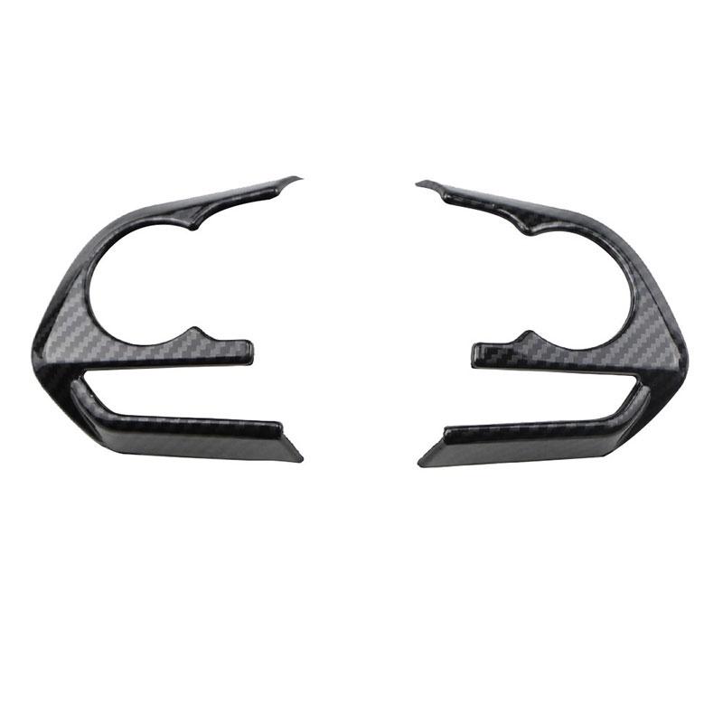 Car Steering Wheel Panel Cover Sticker for Toyota RAV4 Corolla E210 Avalon 2019 2020 2021 2022
