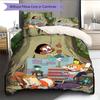 Creek Fun Bedding Quilt Set Quilt Cover Pillowcase Home Decoration Birthday Gift (1 * duvet cover + 2 * pillowcase, without core)