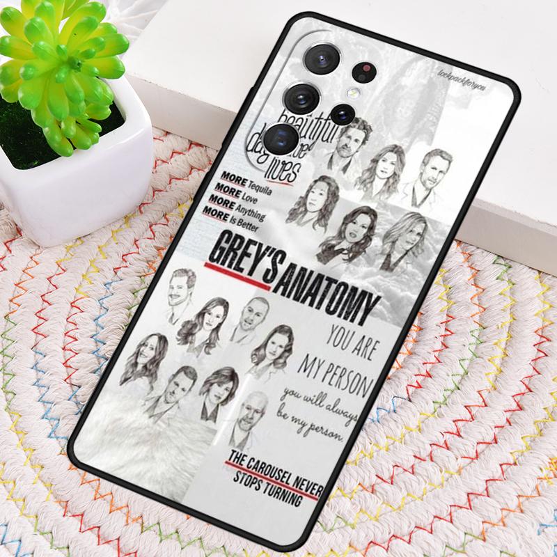 Greys Anatomy You're My Person Silicone Phone Case For Samsung Galaxy note 10 pro S26 S25 S24 S23 S22 S21 Plus Ultra Capa Cover