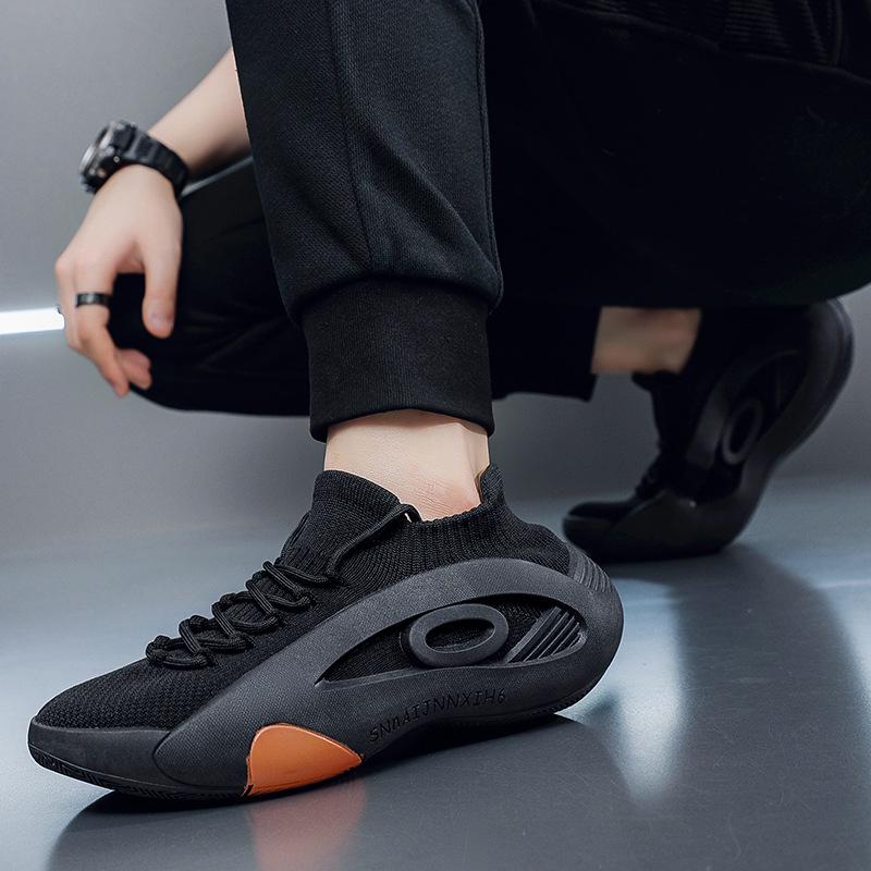 Premium Plus Size Men's Summer Mesh Running Shoes - Breathable, Versatile, Thick Sole Casual Sneakers