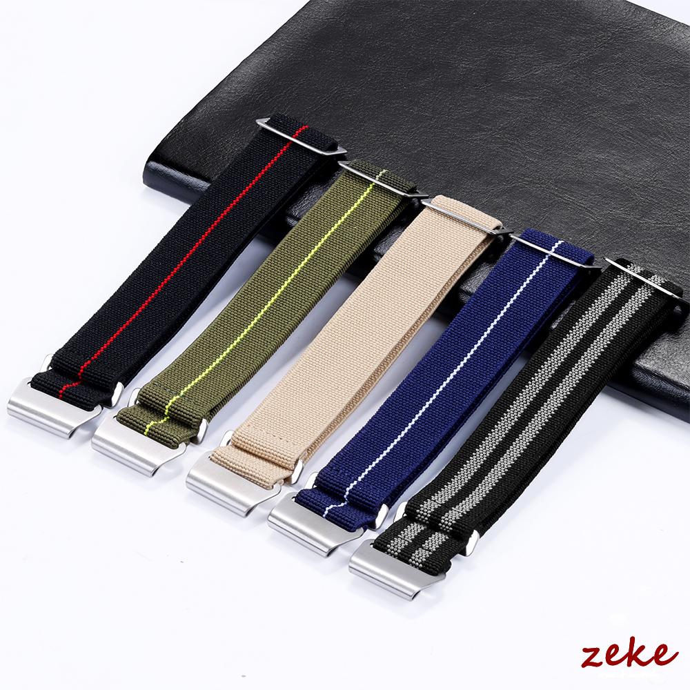 18/20/22mm Nylon Watchbands Parachute Elastic Breathable Skin Friendly Straps for Rolex Water Ghost for Omega for Tudor Bracelet