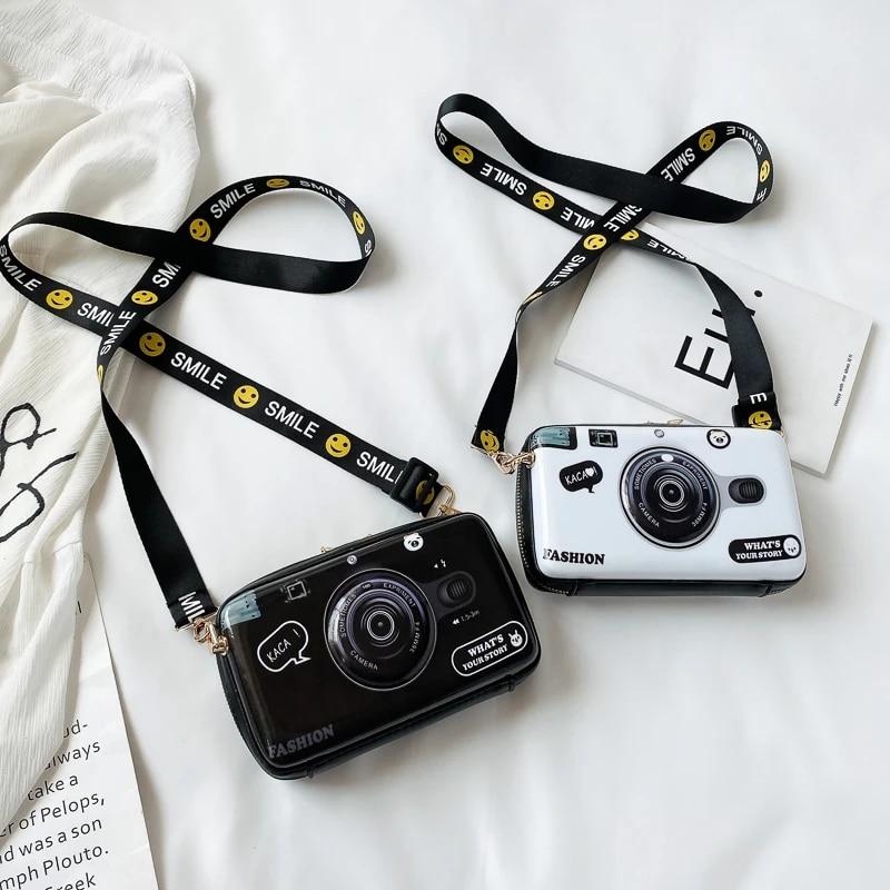 Vielseitige One-Shoulder Oblique Straddle Bag für Frauen Trendy Cool Personality Camera Design Bag Color Box Mobile