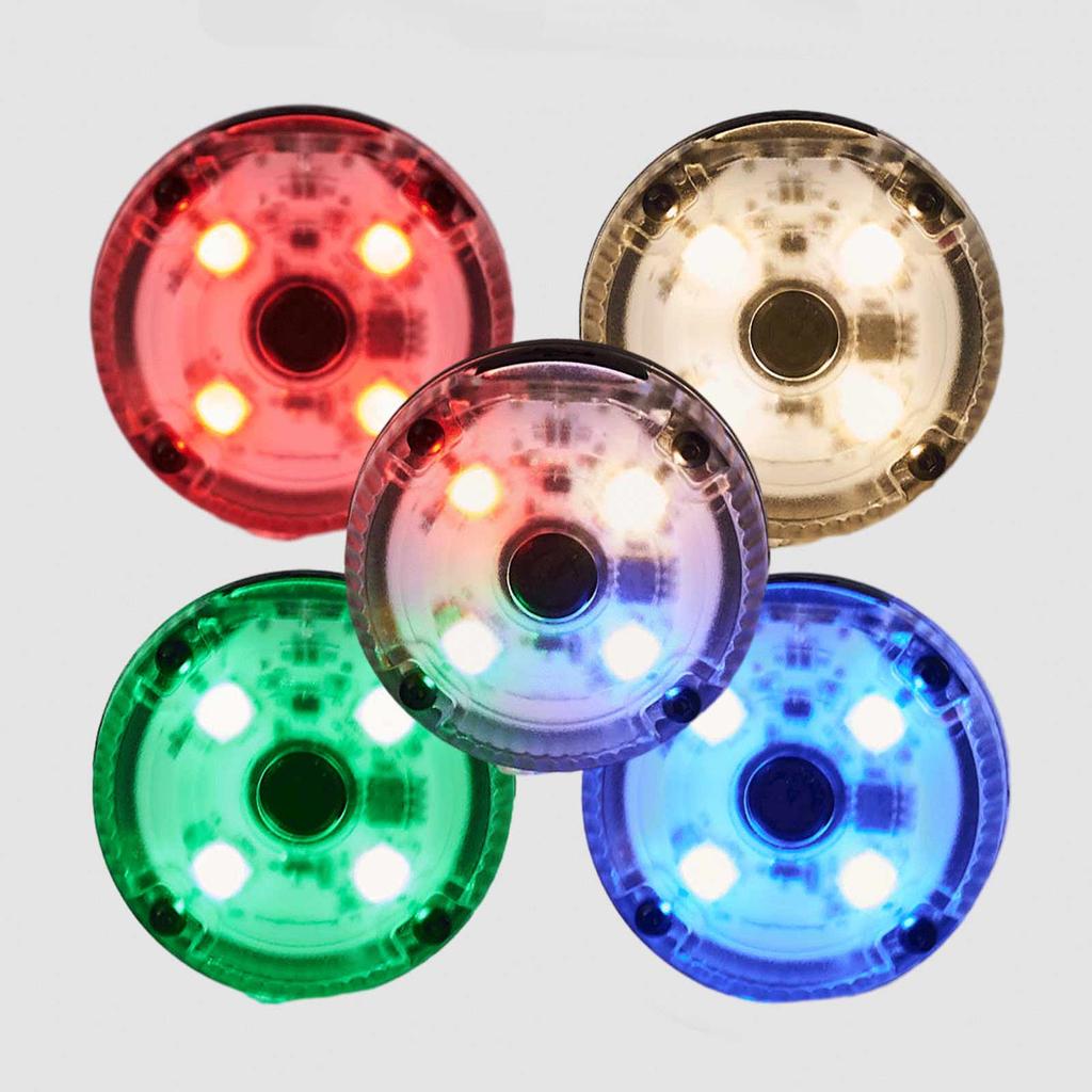 Magnetic Outdoor Camping Atmosphere Light Portable Rechargeable Clip & Hanging Lantern Circle Tent Lamp for Travel Fishing