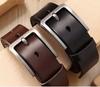 Men's Belt, PU Leather (Synthetic Leather), BusinessCasual, Large Size, Adjustable, 125cm, Pin Included, Simple Design (Black)