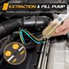 SOWKIPE 200CC Automotive Fluid Extractor Pump, Premium Manual Extraction & Fill Pump With 2 Hoses, Oil Syringe With Powerful Suction, Fluid Oil