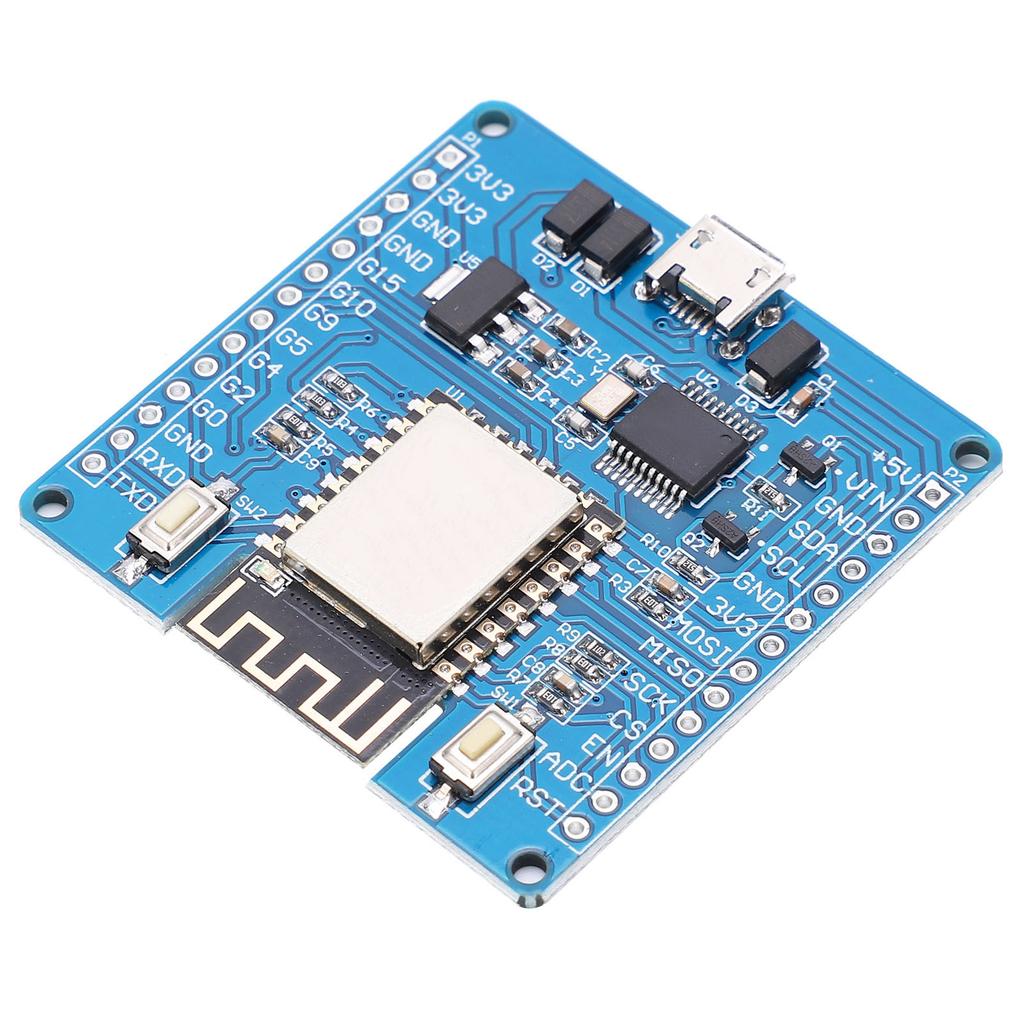PCB Entwicklungsboard für Python DC 5V 3.3V Spannungseingang mit Stiftleiste ESP8266