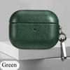 Luxury Oil Leather Headphone Case For Airpods 1 2 3 4 Pro2 Pro3 Bluetooth Case Business PC Hard Shockproof Earphone Cover Funda