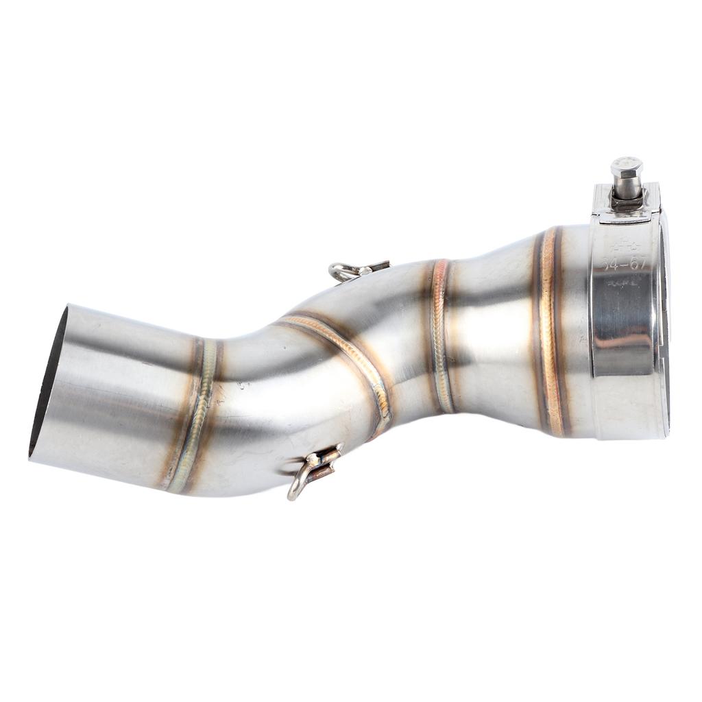 Motorbike Exhaust Middle Pipe Stainless Steel Motorcycle Middle Link Tube Tubing Replacement for ADVENTURE R1200GS