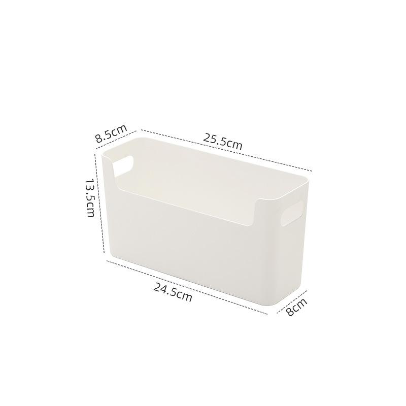 1PC Plastic Sundries Storage Box for Kitchen Bathroom Desktop Cosmetic Sorting Basket Cupboard Spice Drawer Stationery Organizer