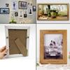 251 Pcs Picture Hanging Kit - 50 Pcs Sawtooth Frames 50 Turn Buttons 150 Screws 1 Screwdriver for Hanging Photos Artwork