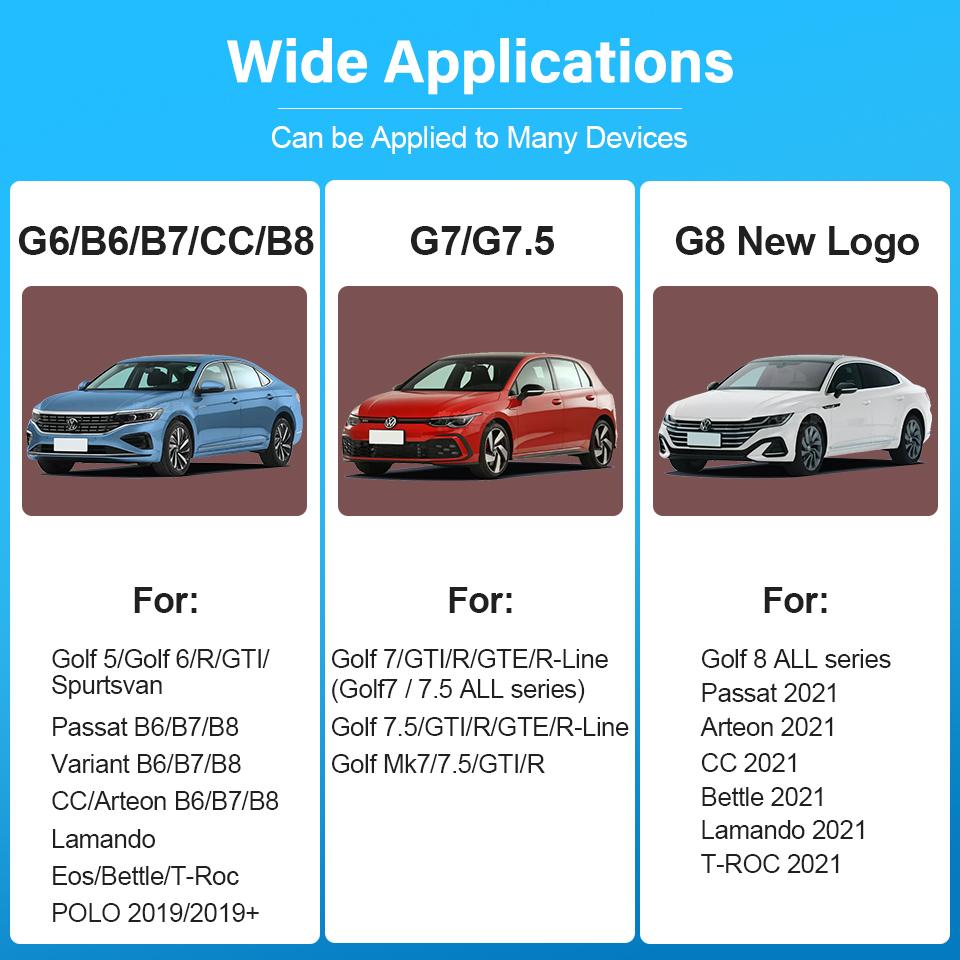 170° HD AHD 1080P Badge Flip Emblem Rear View Backup Camera For VW Golf Polo 6R 6C CC Beetle Magotan B6 B7 B8 EOS T-roc Passat